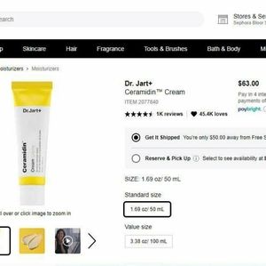 DR.JART+ CERAMIDIN FACE CREAM 50ML